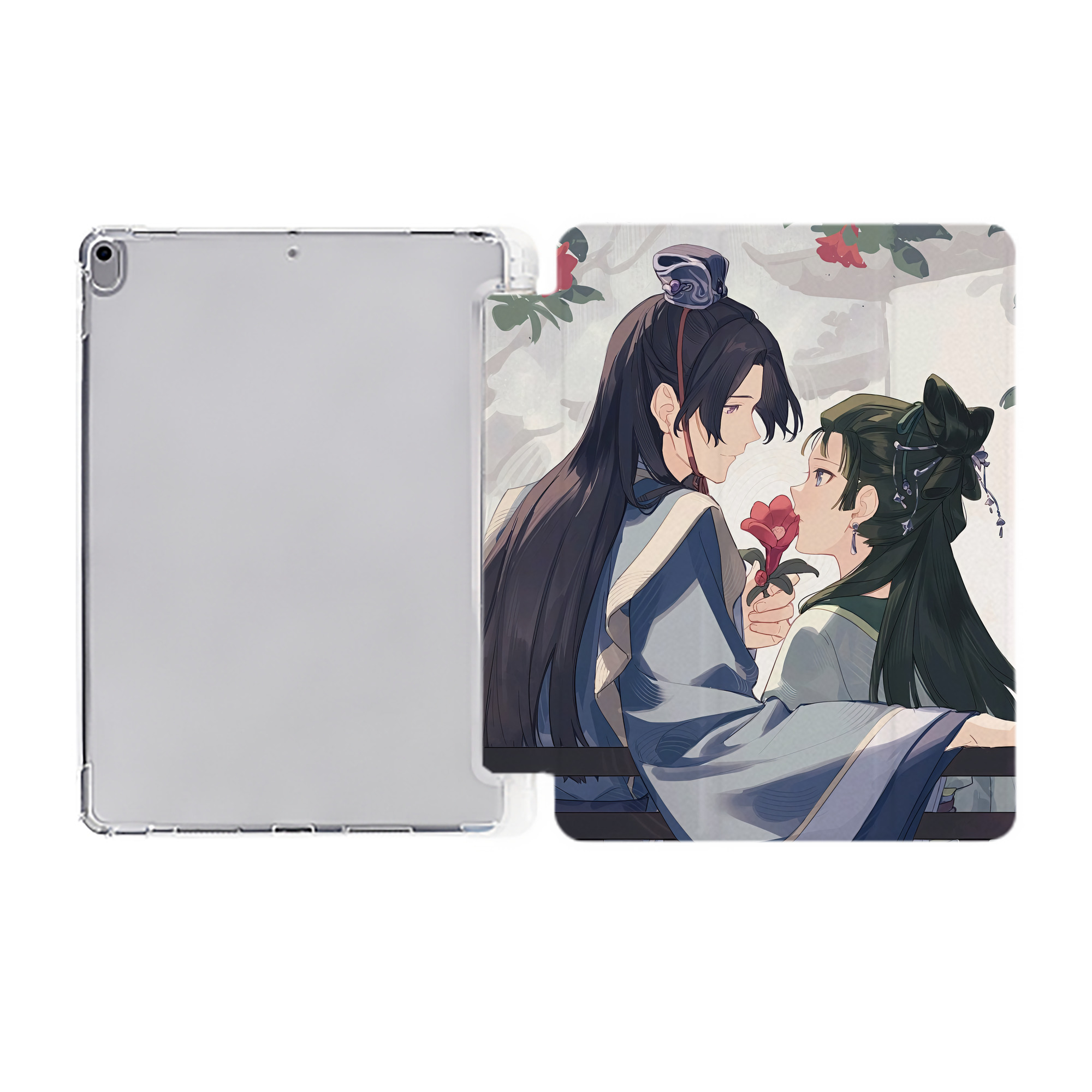 （画像用） 薬屋のひとりごと The Apothecary Diaries IPad ケース ペン収納付き 三つ折りスタンド PUレザー×シリコン 対応機種9.5/10.5/10.9インチ